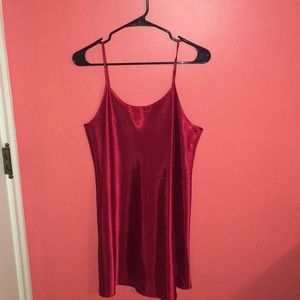 Silk slip dress